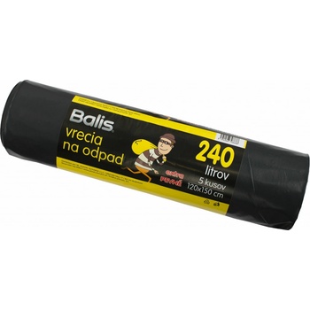 Extol Craft 97005 Pytle LDPE 80µm 240l 5ks