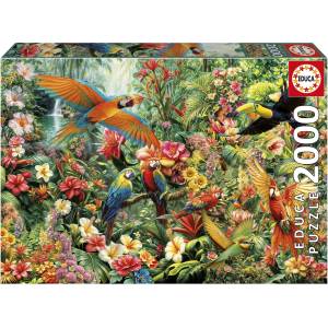 Educa Пъзел Educa от 2000 части - Амазонски птици (EDU20574)