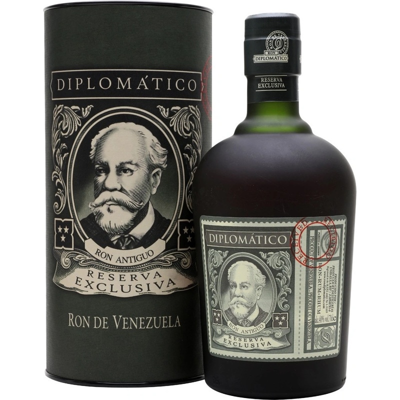 Diplomatico Reserva Exclusiva 12y 40% 0,7 l (tuba)
