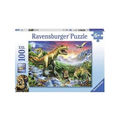 Ravensburger Пъзел Ravensburger 100 елемента, Ерата на динозаврите, 7010665