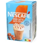 NESCAFÉ | Iced Latte Salted Caramel - 7 стика с разтворимо кафе