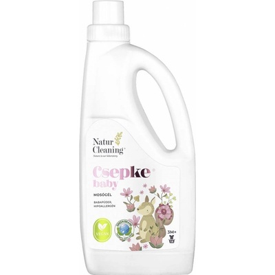 Csepke baby Tekutý hypoalergenní prací gel s pudrovou vůní 3m + 1000 ml