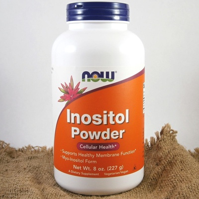 Now Foods Inositol myo-inositol čistý prášok 227 g