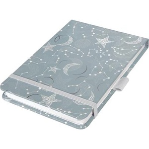 Sigel Jolie Cosmic Fantasy exclusive hardcover dot grid notebook 110x79 mm (JN348)
