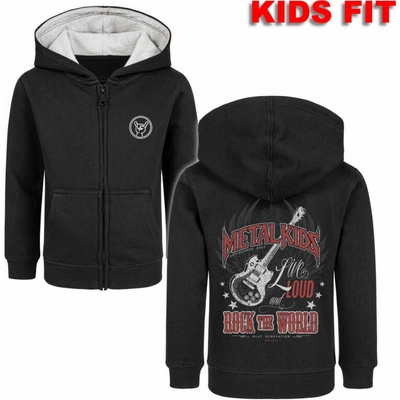 Metal-kids mikina black