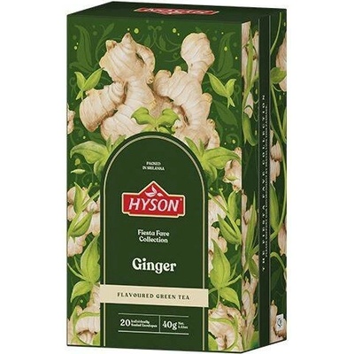 HYSON Ginger zelený čaj 20 sáčků