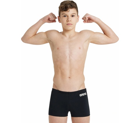 Arena Solid Short Junior Black/White