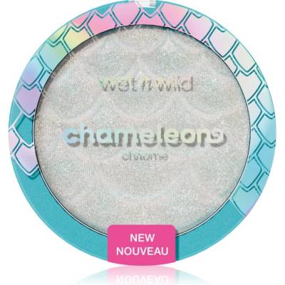 Wet n Wild Chameleon Chrome Highlighter печен хайлайтър с монохромен ефект цвят Venus Swing 4.3 гр