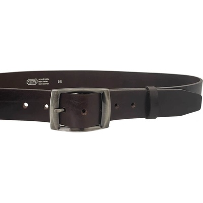 Penny Belts kožený opasek 44V140 hnědý