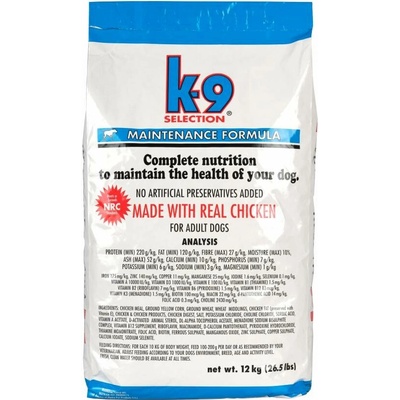 K-9 Selection Maintenance Adult Dogs 3 kg