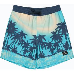 Quiksilver Детски бански шорти Quiksilver Everyday Printed Volley 14 aqua thermotropics