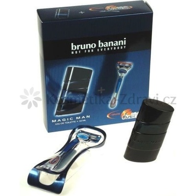 Bruno Banani Magic Man EDT 50 ml + Gillette holící strojek darčeková sada