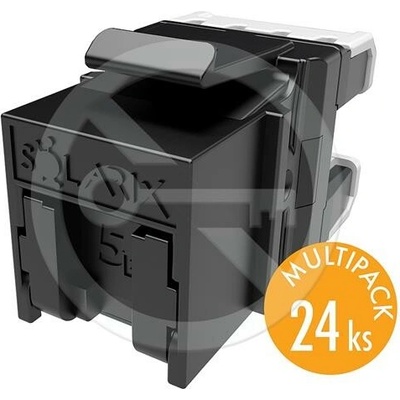 SOLARIX (MULTIPACK 24 ks) keystone CAT5E, UTP, RJ45, pre kliešte