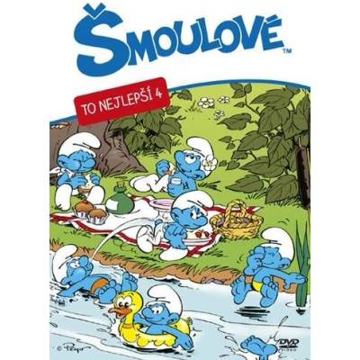 Šmolkovia To najlepšie 4 DVD