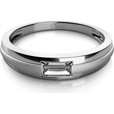 Couple prsten Oliv bílé zlato se zirkonem 6860053 0 1