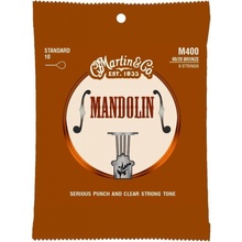 Martin M400 80/20 Bronze Mandolin Strings, Light