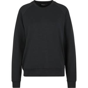 Heber Peak Дамски вълнен пуловер Heber Peak Women's MerinoBlend SaplingHe. II Crew Jumper - Black - размер 3XL (105-6171-0117)