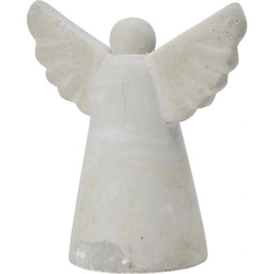 Betonová dekorace Angel Plain 13 cm Wikholm Form
