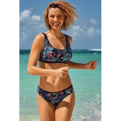 protetické dvoudielne plavky LAILA M6 dark blue