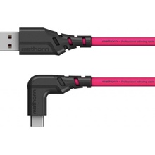 Mathorn MTC-201M USB-A na USB-C, 2m, magenta