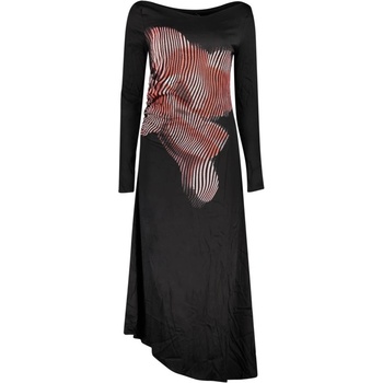 Desigual Дълга рокля за жени desigual, Размер xl, Цвят Черен (26swvw10_ne2000)