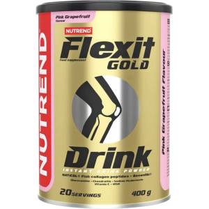 Nutrend Flexit Gold Drink, розов грейпфрут, 400 g, Nutrend (4022-338)