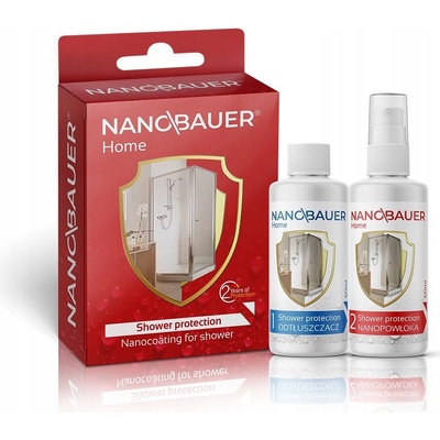 Impregnace do sprchových koutů a keramiky Nanobauer 2x60 ml