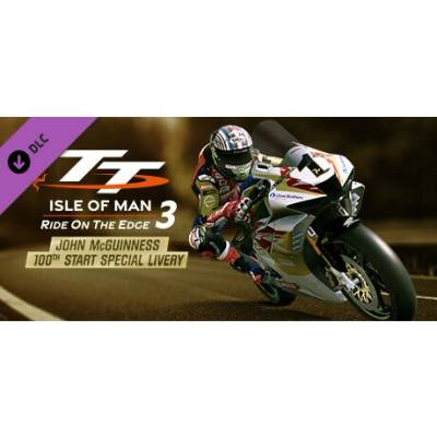 NACON TT Isle of Man Ride on the Edge 3 John McGuinness 100th Start Livery DLC (PC)