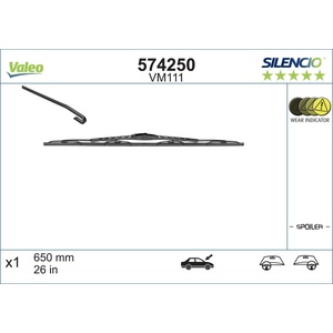 Valeo Silencio Performance 650 mm 574250