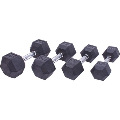 Sportago Hexagon Sada činek - 5 + 7,5 + 10 + 12,5 kg