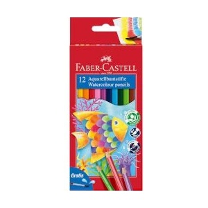 Faber-Castell Акварелни моливи 12 цвята