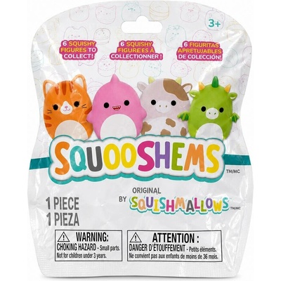 Squishmallows SQUISHMALLOWS Squooshems Mystery antistres figurkaCore Squad