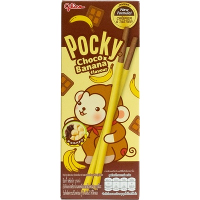 GLICO Tyčinky Pocky čokoládovo-banánové 25 g