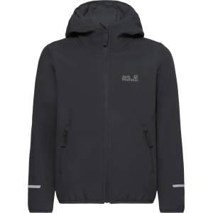 Jack Wolfskin Детско софтшел яке Jack Wolfskin Kid's Fourwinds Jacket Softshell jacket - Black - размер 176 (EU) (703-7841-0117)