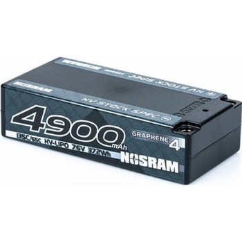 HV Stock Spec Shorty GRAPHENE-4 4900 mAh Hardcase Akku 7.6 V LiPo 135C/65C