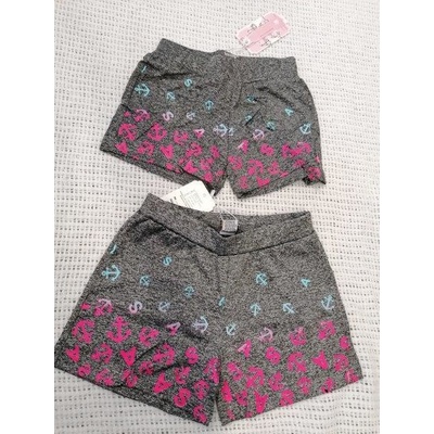 Kugo kraťasy K788 tmavě šedá