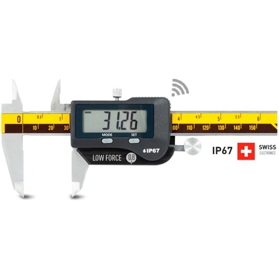 Microtech Дигитален шублер Microtech MICRON CERAMIC SwissMet WIRELESS LOW-FORCE 0.8N, IP67 - 300 мм, 0, 001 мм (141079393K)