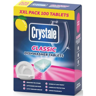 Crystale Classic tablety do myčky Citron 100 ks