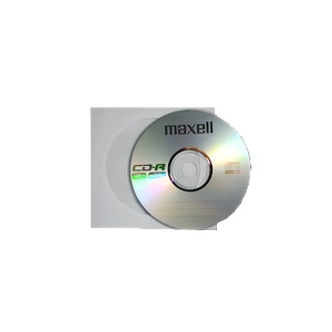 Maxell 80" R CD диск с хартиен калъф (MAX504830) (MAX504830)