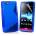Sony Xperia Miro ST23i Силиконов Калъф Син + Протектор
