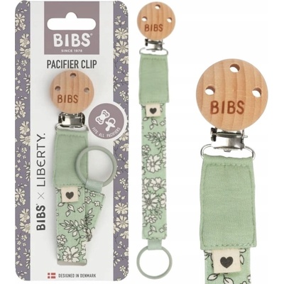 Bibs x Liberty klip na dudlík z Bio bavlny sage – Zbozi.Blesk.cz