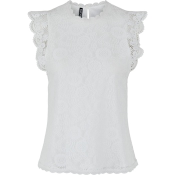 PIECES Блуза 'Olline' бяло, размер XXL