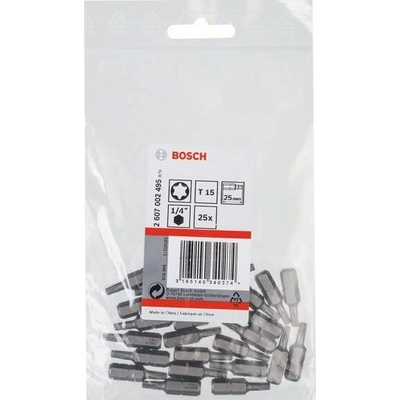 Bosch T15 25 mm 25 ks 2607002495