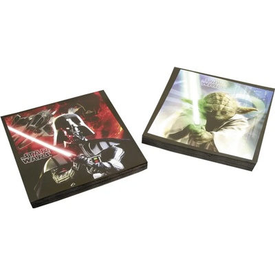Amscan papírové ubrousky Star Wars 33x33cm