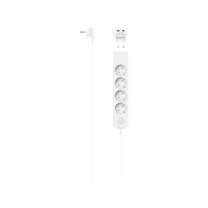 Hama 4 Plug + 2 USB 1,4 m Switch (223191)