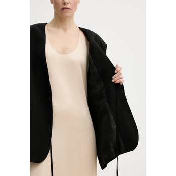 Herskind Сако Herskind Indiana в черно с уголемена кройка с изчистен дизайн 5554190 (5554190)