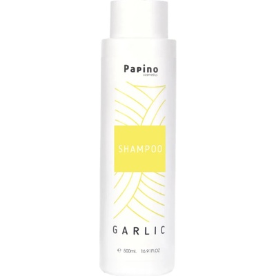 Papino Cosmetics Стимулиращ шампоан с чесън и кератин Papino Cosmetics Garlic Shampoo