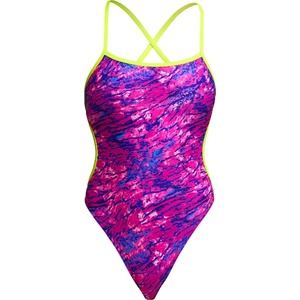 Funkita Дамски бански костюм Funkita Women's Cut Away One Piece Swimsuit - Sweet Scaley - размер 34 (EU) (150-6753-0112)