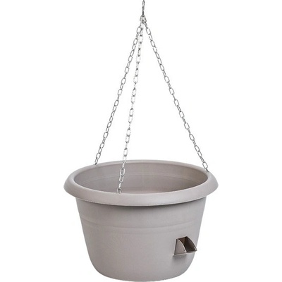 Plastia žardina samozavlažovacia Siesta záves - taupe 30 cm
