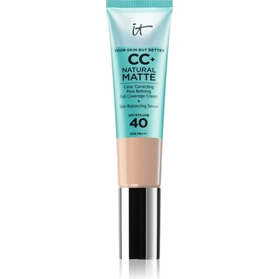 IT Cosmetics Your Skin But Better CC+ Natural Matte CC крем за матиране SPF 40 Fair Light 32ml